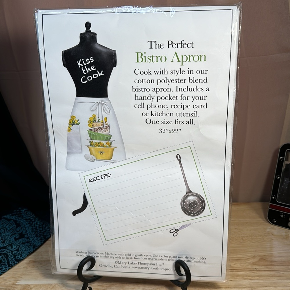 The perfect bistro apron 32 x 22“ - Picture 2 of 4